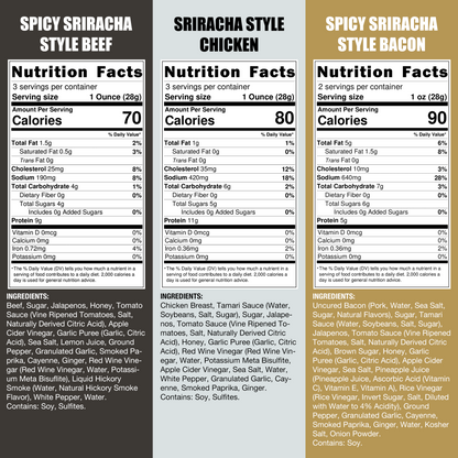 Sriracha Style Variety Pack