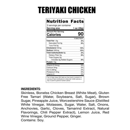 Teriyaki Chicken Jerky